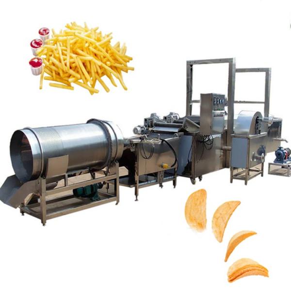 China Supplier Potato Chips Gas Deep Frying Machine for Sale